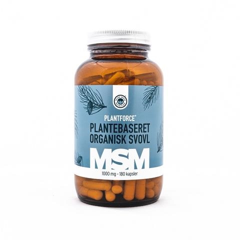  PLANTFORCE MSM 200 KAPSLER 1000 mg.